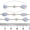 Ion Plating(IP) 304 Stainless Steel Paperclip Chains CHS-D037-01G-2