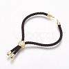 Nylon Cord Bracelet Making X-MAK-P005-02G-1