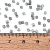 Imitation Cat Eyes Glass Seed Beads X-SEED-H003-03K-4