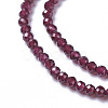 Natural Garnet Beads Strands G-F596-03-3mm-3