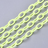 Acrylic Opaque Cable Chains X-PACR-N009-001I-1