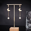 16Pcs Brass Stud Earring Findings KK-BC0008-50-4