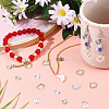 80Pcs 4 Style Brass Charms KK-FH0002-94-2