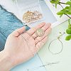 12Pcs 3 Colors Brass Box Chain Slider Bracelet Making KK-NB0001-79-2