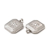 304 Stainless Steel Charms STAS-C070-24P-2