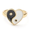 Brass Micro Pave Cubic Zirconia Finger Rings RJEW-P021-01A-1