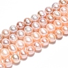 Natural Cultured Freshwater Pearl Beads Strands PEAR-N013-06-A-01-2