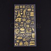 Waterproof Hot Stamping Stickers DIY-K016-A01-2