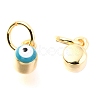 Brass Enamel Pendants KK-Y001-02C-G-5