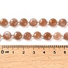 Natural Sunstone Beads Strands G-B153-B14-5