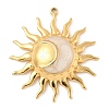304 Stainless Steel Pendants X-STAS-F319-08G-02-1