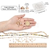 3 Strands 3 Colors  Electroplate Glass Beads Strands EGLA-YW0005-06A-3