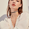4Pcs Leather Choker Necklaces NJEW-SC0001-69-5
