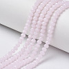 Glass Beads Strands X-EGLA-A034-J8mm-D02-1