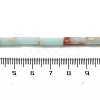 Synthetic Imperial Jasper Dyed Beads Strands G-D077-B01-14-4