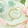 80Pcs Alloy Crystal Rhinestone Connector Charms ALRI-DC0001-04-5