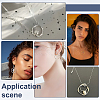 200Pcs 4 Colors Zinc Alloy Linking Rings FIND-PH0024-08-5