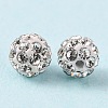 Polymer Clay Rhinestone Beads RB-A053-4mm-01-1