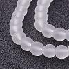 Baking Paint Transparent Glass Bead Strands X-GLAA-S031-4mm-13-1