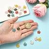 10Pcs Alloy Enamel Pendants FIND-FS0005-32E-4