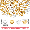 500Pcs 2 Colors Alloy Beads FIND-SP0002-21-2