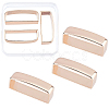 1 Set Alloy Belt Buckle Loop DIY-GF0005-80LG-1