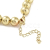 Brass Beaded Necklaces NJEW-L170-08B-G-3
