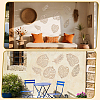 14Pcs Wood Wall Decorations AJEW-WA0003-93-5
