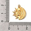 304 Stainless Steel Pendants STAS-B094-14G-3