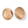 Natural Picture Jasper Cabochons G-F608-03A-2