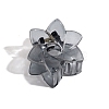 6-Petals Flower Shapes Plastic Claw Hair Clips PW-WG48387-02-1