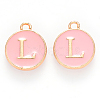 Golden Plated Alloy Enamel Charms LS-ENAM-S118-07L-1