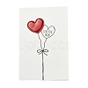 Kraft Paper Greeting Cards AJEW-L093-02B-1