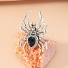 Alloy Rhinestone Finger Rings WG1192C-01-3
