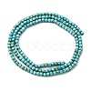 Natural Howlite Beads Strands G-B142-C04-2x2mm-3
