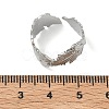 304 Stainless Steel Cuff Open Rings for Women RJEW-L341-02E-P-5