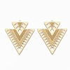304 Stainless Steel Pendants STAS-S079-105-1