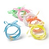 30Pcs 6 Colors PVC Plastic Buddhist Bangle Sets BJEW-LS0001-03B-2