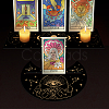 4Pcs 4 Style Wooden Tarot Card Stand Holder DJEW-WH0041-007-2