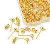 30Pcs Brass Stud Earring Findings KK-FS0001-13-3