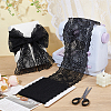 1 Roll 10% Spandex & 90% Nylon Lace Ribbon OCOR-OC0001-96B-4