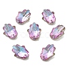 Electroplate Glass Pendants LS-GLAA-A008-01-1