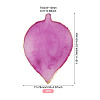 1Pc Resin Imitation Agate Color Palette MRMJ-TA0001-47A-3
