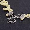 Cloth Gothic Choker Necklaces NJEW-E085-29B-3