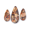 Assembled Bronzite and Imperial Jasper Pendants G-S328-003H-2