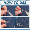 1000Pcs Tarnish Resistant 304 Stainless Steel Open Jump Rings STAS-ME0002-14-3