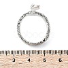 Alloy Cuff Finger Rings X-RJEW-T006-33AS-4