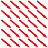 PVC Self Adhesive Arrow Label Stickers DIY-CP0013-44A-1