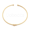 304 Stainless Steel Arm Cuff Bangle Makings AJEW-P127-01G-1