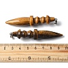 Natural Tiger Eye Pendants G-C187-02A-3